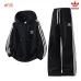 Adidas Trefoil Collared Zip Tracksuit Set Jacket &amp; Pants Black,White,Grey,Brown #B69387