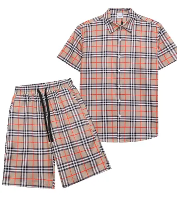Burberry Tracksuits for Burberry Short Tracksuits for men #A60898
