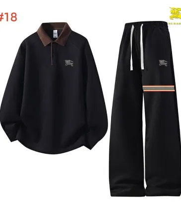 Burberry Logo Polo Tracksuit Set Top &amp; Pants Cream,Black,Grey,Dark Navy #B69393