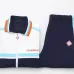 Casablanca Color Block Tracksuit Set Jacket &amp; Pants Navy,White #B69378
