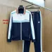 Casablanca Color Block Tracksuit Set Jacket &amp; Pants Navy,White #B69378