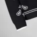 Casablanca Men Paisley Jacquard Polo Knit Tracksuit Light Blue, Black #B69136