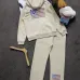Chrome Hearts USA Flag Print Hoodie Tracksuit Set Top &amp; Pants Oatmeal,Black #B69398