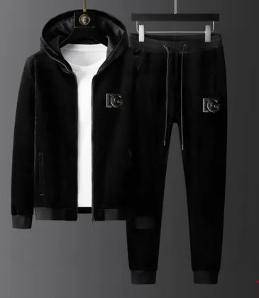 D&G Tracksuits for Men Fleece-lined and thickened #A58010 D&G Tracksuits for Men Fleece-lined and thickened #A58010