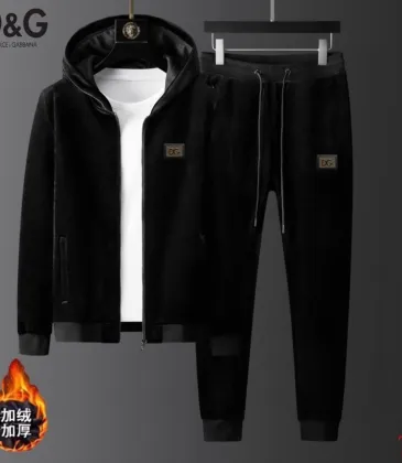 D&G Tracksuits for Men Fleece-lined and thickened #A58011 D&G Tracksuits for Men Fleece-lined and thickened #A58011