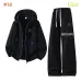 Dior Logo Zip Hoodie Tracksuit Set Jacket &amp; Pants Grey,Brown,Black,Dark Grey #B69391