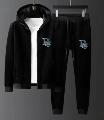 D-ior tracksuits for D-ior Short Tracksuits for men Fleece-lined and thickened #A58009