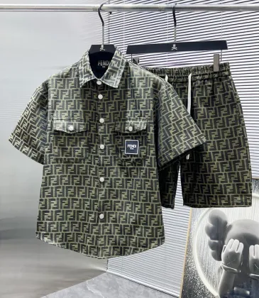 Fendi Tracksuits for Fendi Short Tracksuits for men #A49082 Fendi Tracksuits for Fendi Short Tracksuits for men #A49082