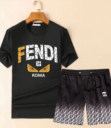 Fendi Tracksuits for Fendi Short Tracksuits for men #A53085 Fendi Tracksuits for Fendi Short Tracksuits for men #A53085