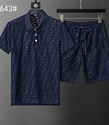 Fendi Tracksuits for Fendi Short Tracksuits for men #A61386 Fendi Tracksuits for Fendi Short Tracksuits for men #A61386
