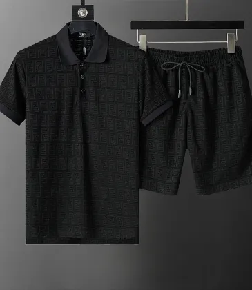 Fendi Tracksuits for Fendi Short Tracksuits for men #A61437 Fendi Tracksuits for Fendi Short Tracksuits for men #A61437