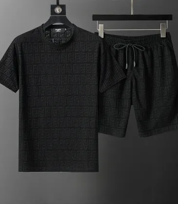 Fendi Tracksuits for Fendi Short Tracksuits for men #A61439 Fendi Tracksuits for Fendi Short Tracksuits for men #A61439