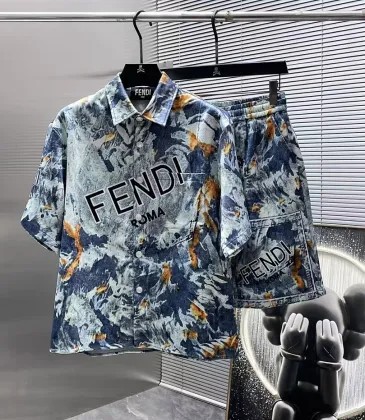 Fendi Tracksuits for Fendi Short Tracksuits for men #A65803 Fendi Tracksuits for Fendi Short Tracksuits for men #A65803