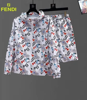 Fendi Tracksuits for Fendi Short Tracksuits for men Sun protection #A63337 Fendi Tracksuits for Fendi Short Tracksuits for men Sun protection #A63337