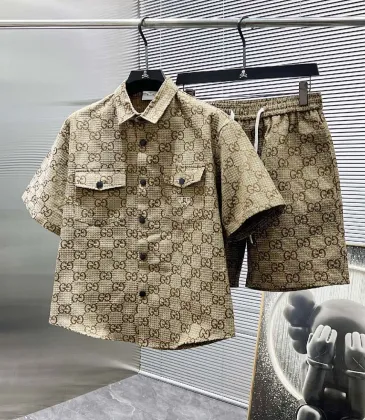 Gucci Tracksuits for Gucci short tracksuits for men #A59850