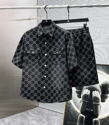 Gucci Tracksuits for Gucci short tracksuits for men #A59852