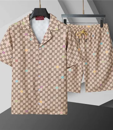 Gucci Tracksuits for Gucci short tracksuits for men #A60757
