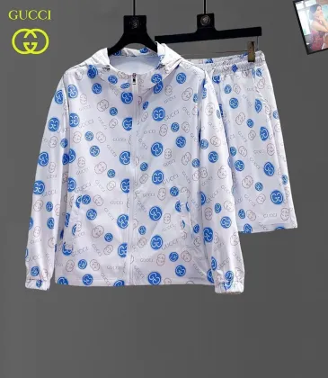 Gucci Tracksuits for Gucci short tracksuits for men Sun protection #A63334
