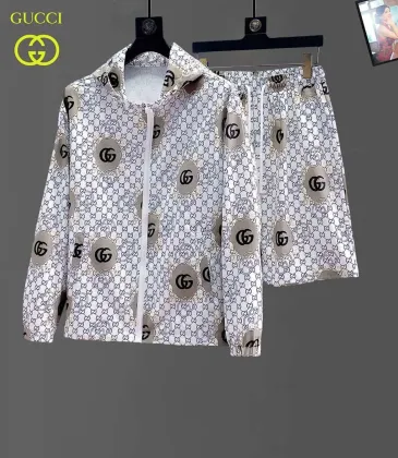 Gucci Tracksuits for Gucci short tracksuits for men Sun protection #A63335