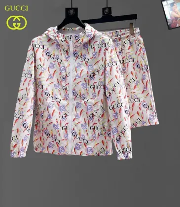 Gucci Tracksuits for Gucci short tracksuits for men Sun protection #A63336