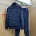 Gucci GG Pattern Tracksuit Set Jacket &amp; Pants Green,Blue #B69371