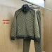 Gucci GG Pattern Tracksuit Set Jacket &amp; Pants Green,Blue #B69371