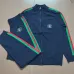 Gucci Men Full Zip Knit Tracksuit Black, Navy #B69130
