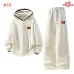 Hermes Patch Logo Hoodie Tracksuit Set Top &amp; Pants White,Brown,Black,Dark Grey #B69389