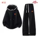 Hermes Patch Logo Hoodie Tracksuit Set Top &amp; Pants White,Brown,Black,Dark Grey #B69389
