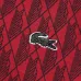 Lacoste Allover Print Tracksuit Set Jacket &amp; Pants Red,Blue #B69384