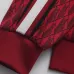 Lacoste Allover Print Tracksuit Set Jacket &amp; Pants Red,Blue #B69384