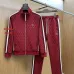 Lacoste Allover Print Tracksuit Set Jacket &amp; Pants Red,Blue #B69384