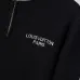 Louis Vuitton Men Half Zip Knit Tracksuit Teal, Black #B69128