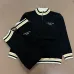 Louis Vuitton Men Half Zip Knit Tracksuit Teal, Black #B69128