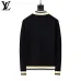 Louis Vuitton Men Half Zip Knit Tracksuit Teal, Black #B69128