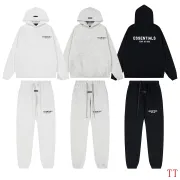 ESSENTIALS FOG 1977 Print Hoodie Tracksuit White,Light Grey,Black #B68016