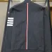 Thom Browne 4-Bar Stripe Zip Tracksuit Set Top &amp; Pants Dark Grey,Navy #B69400