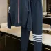 Thom Browne 4-Bar Stripe Zip Tracksuit Set Top &amp; Pants Dark Grey,Navy #B69400