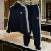 Y-3 Side 3-Stripes Zip Jacket Tracksuit Set Top &amp; Pants Navy,White #B69402