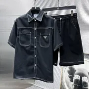 Prada Tracksuits for Prada Short Tracksuits for men #A49087 Prada Tracksuits for Prada Short Tracksuits for men #A49087