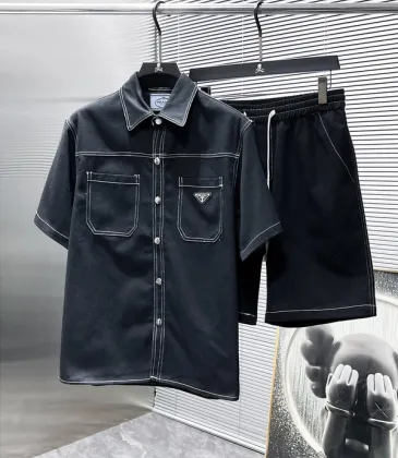 Prada Tracksuits for Prada Short Tracksuits for men #A49087 Prada Tracksuits for Prada Short Tracksuits for men #A49087