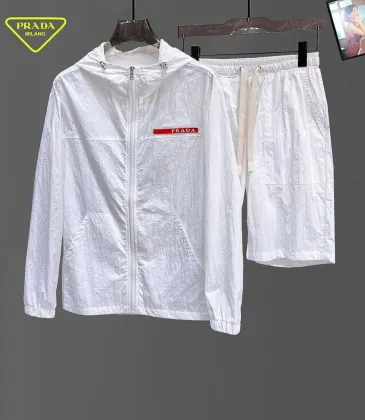Prada Tracksuits for Prada Short Tracksuits for men Sun protection #A63341 Prada Tracksuits for Prada Short Tracksuits for men Sun protection #A63341