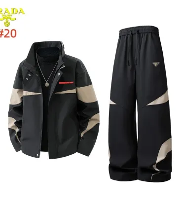 Prada Tracksuits for men #A62180 Prada Tracksuits for men #A62180