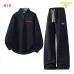 Prada Triangle Logo Quarter Zip Tracksuit Set Top &amp; Pants Cream,Grey,Black,Dark Navy #B69396