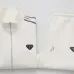 Prada Triangle Logo Tracksuit Set Jacket &amp; Pants Black,White #B69375