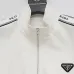 Prada Triangle Logo Tracksuit Set Jacket &amp; Pants Black,White #B69375