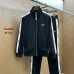 Prada Triangle Logo Tracksuit Set Jacket &amp; Pants Black,White #B69375
