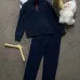 Polo Ralph Lauren Pony Logo Half Zip Tracksuit Set Top &amp; Pants Khaki,Navy #B69403