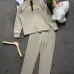 Polo Ralph Lauren Pony Logo Half Zip Tracksuit Set Top &amp; Pants Khaki,Navy #B69403