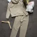 Polo Ralph Lauren Pony Logo Zip Hoodie Tracksuit Set Top &amp; Pants Khaki,Navy #B69399